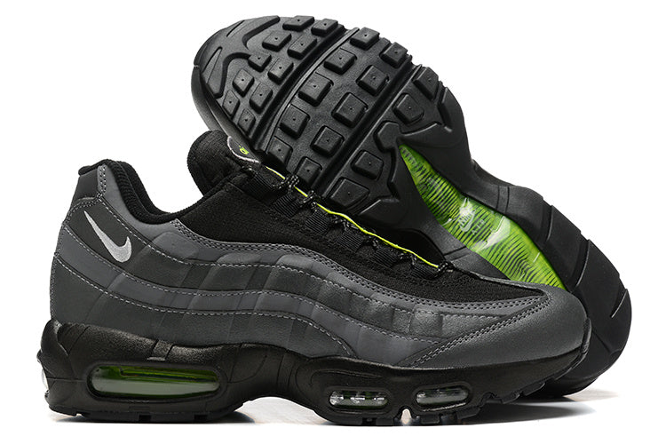 Negras con logo plateado