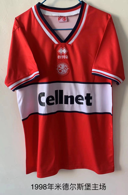 Camiseta Retro Middlesbrough